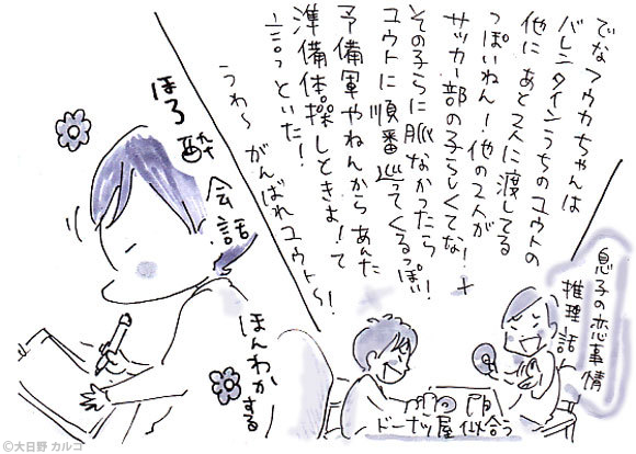 �����J���R�́u���݂ԓ��L�B�v�`���ݏ��q�ƃI���i�̐����B�`